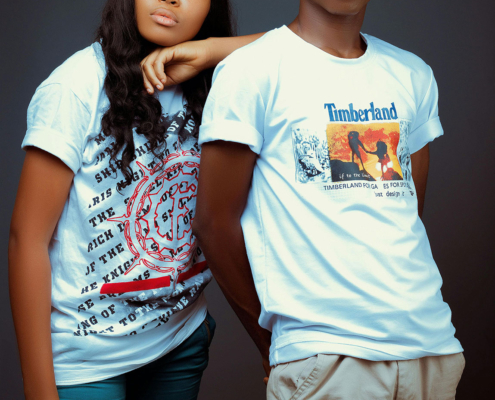 Good looking teens
