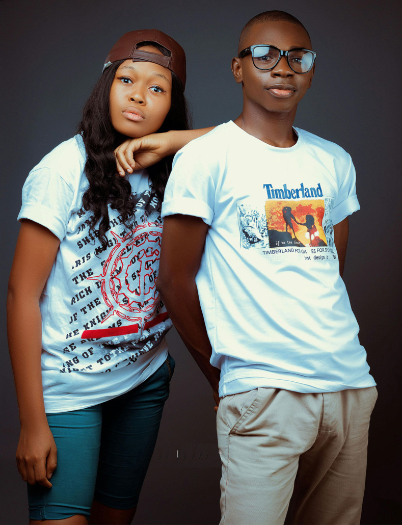 Good looking teens